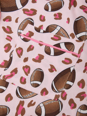 Print Short Sleeve Pajamas Set