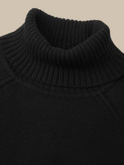 Raglan Sleeve Crewneck Sweater