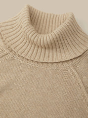 Raglan Sleeve Crewneck Sweater