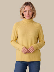 Raglan Sleeve Crewneck Sweater
