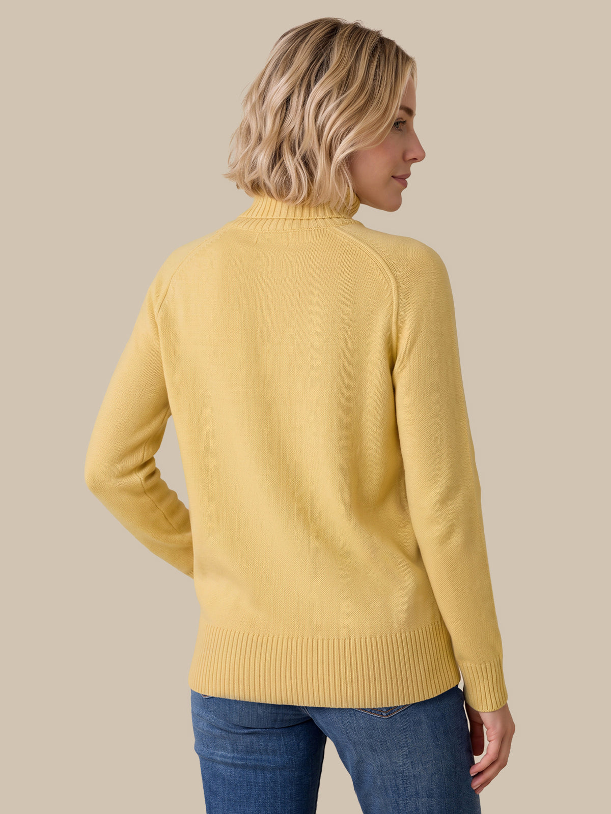 Raglan Sleeve Crewneck Sweater