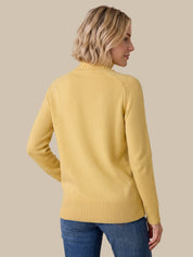 Raglan Sleeve Crewneck Sweater