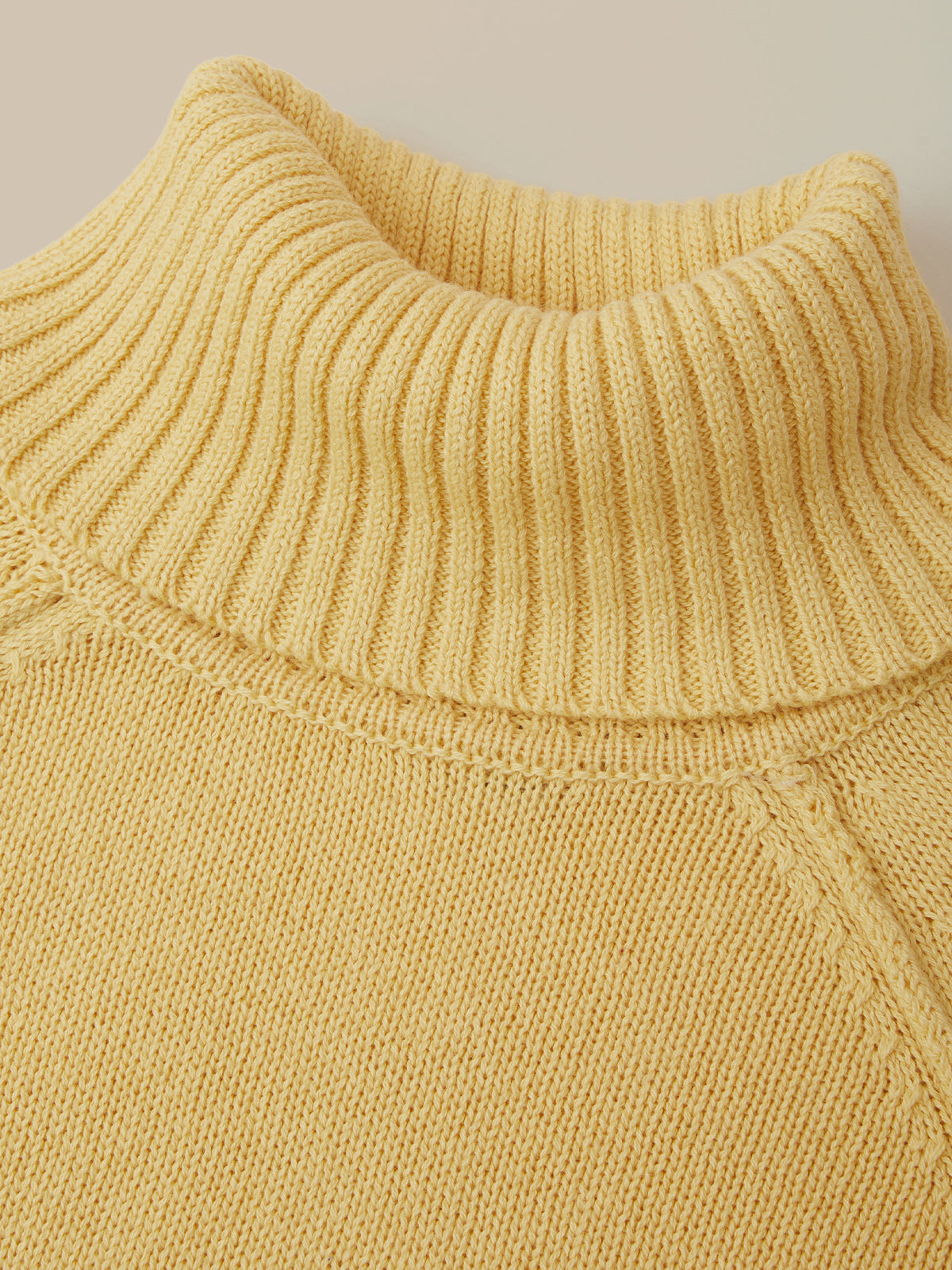 Raglan Sleeve Crewneck Sweater