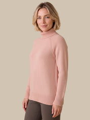 Raglan Sleeve Crewneck Sweater