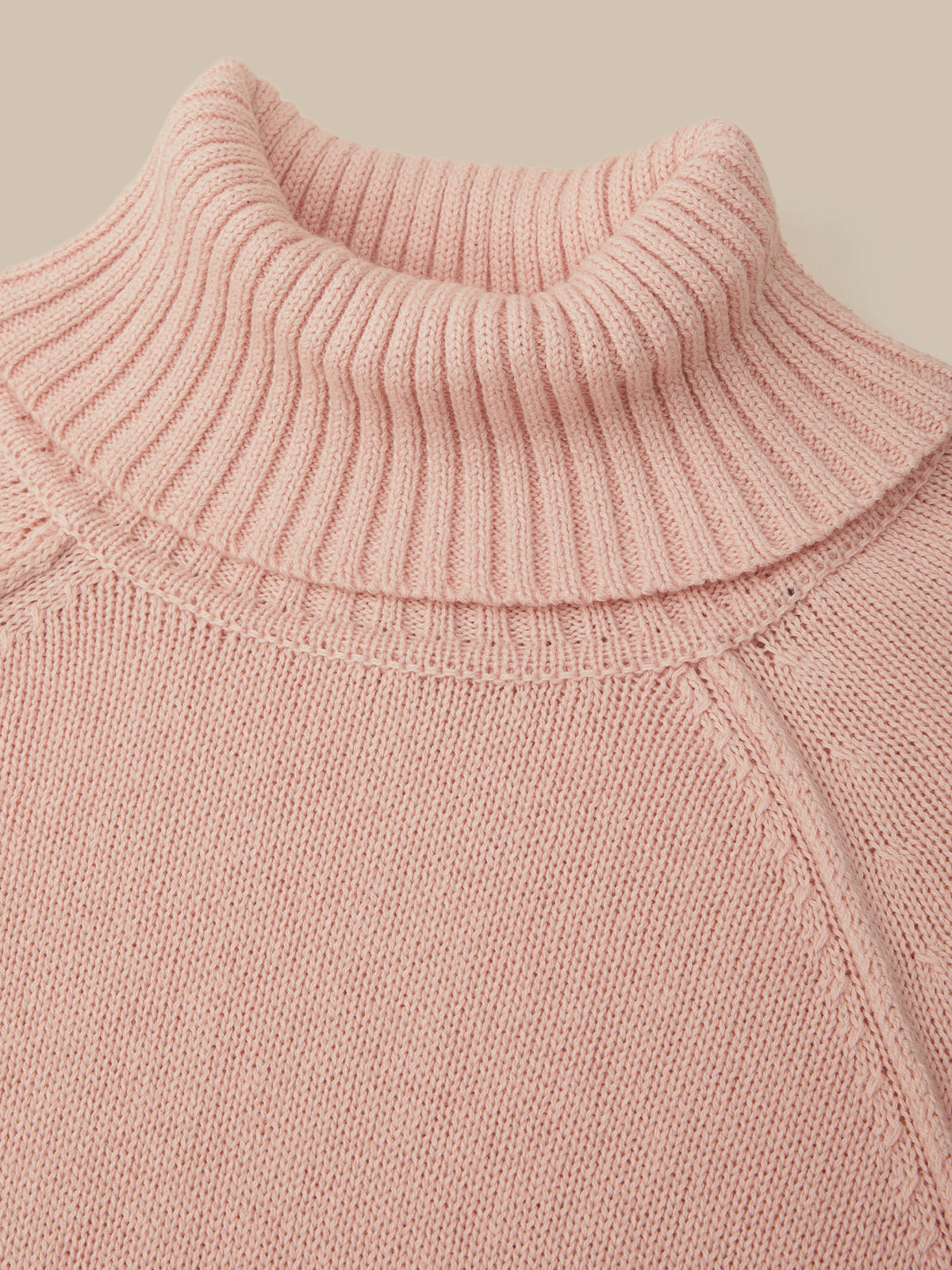 Raglan Sleeve Crewneck Sweater