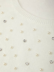 Pearl Pullover with Knit Cap