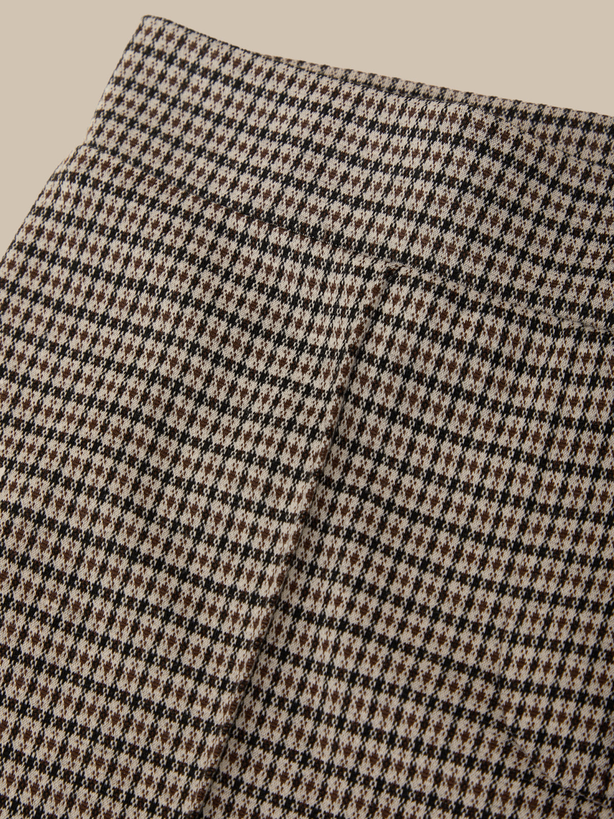 Pintuck Double Knit Wide Leg Pants