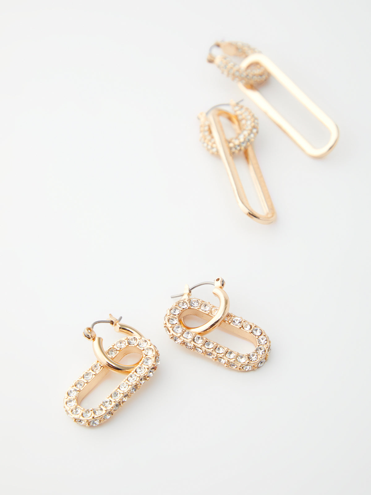 2-Pack Chain Link Earrings