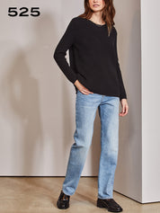 Crewneck Cotton Sweater