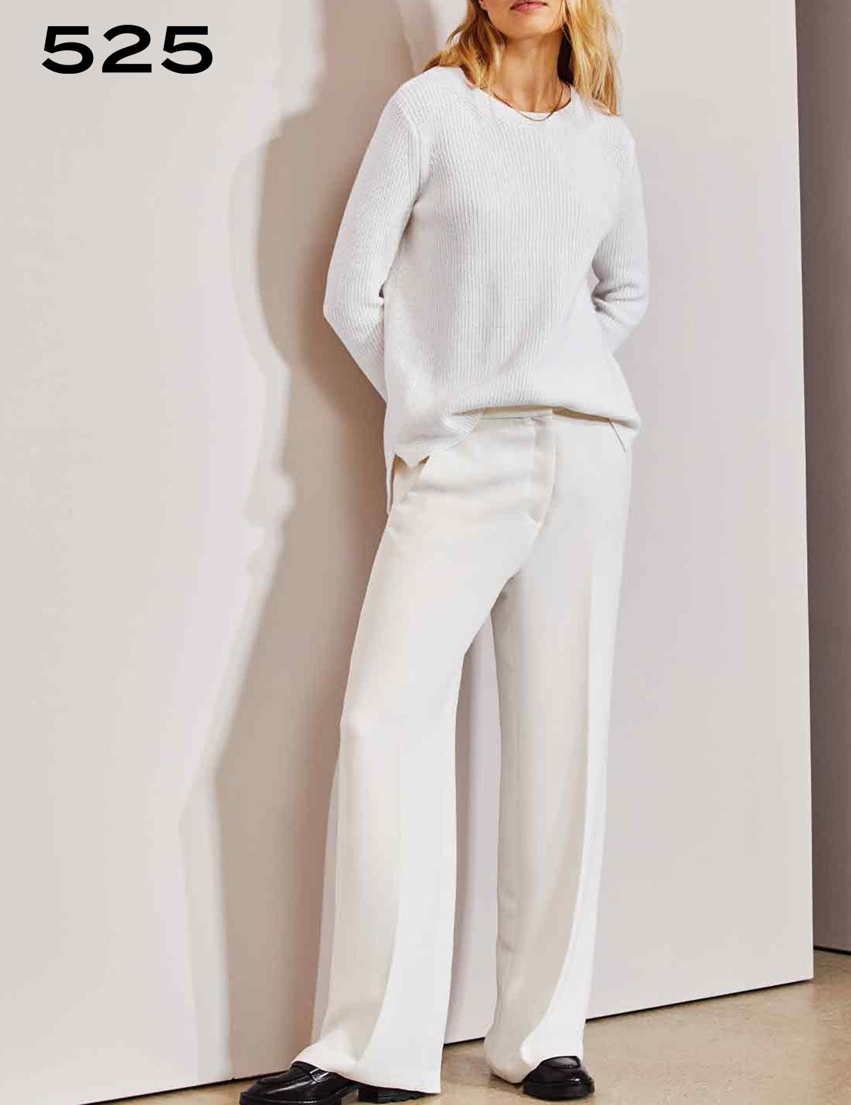 Crewneck Cotton Sweater