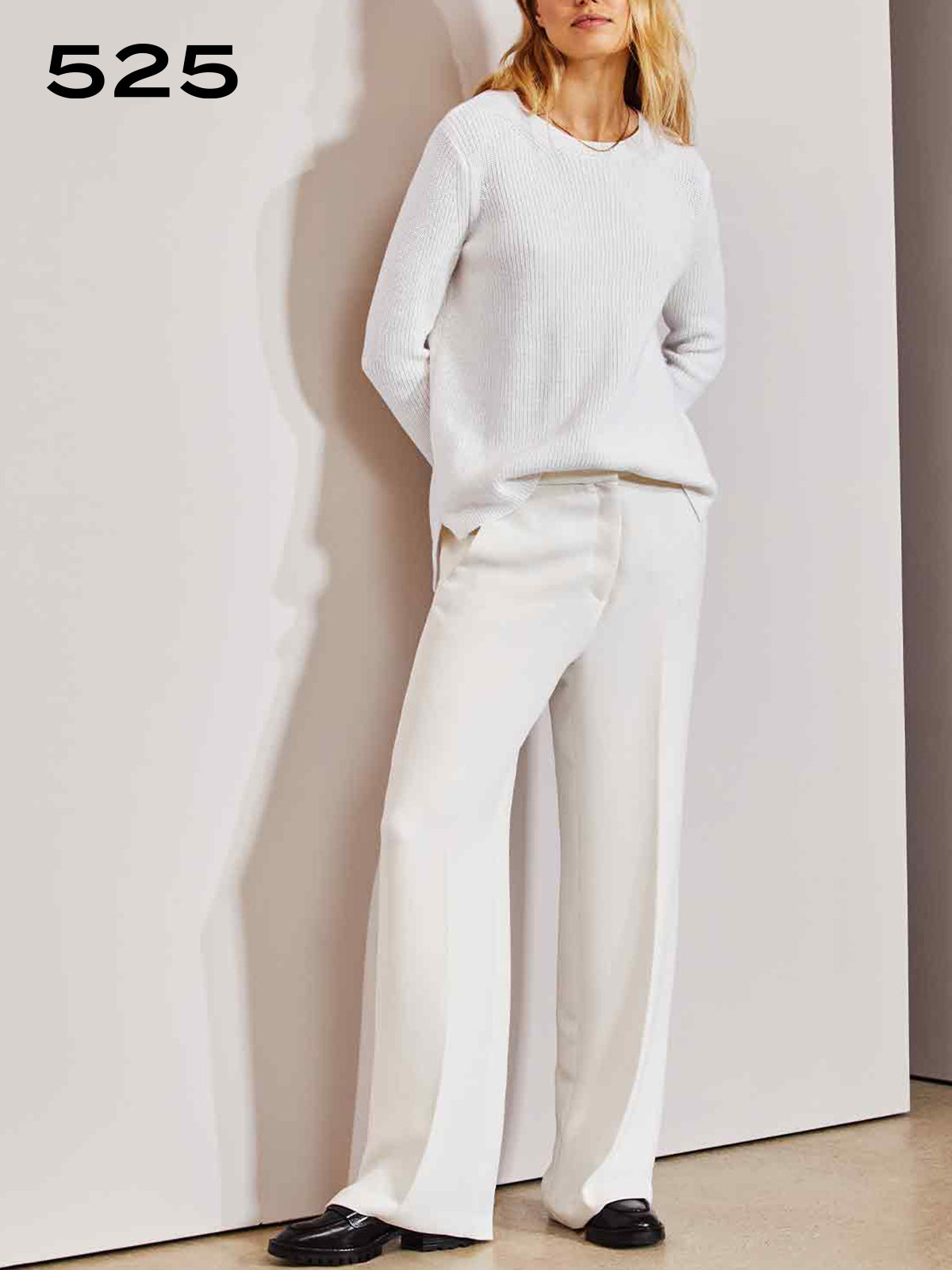 Crewneck Cotton Sweater