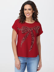 Bow Graphic Tee