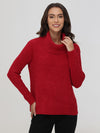 Chenille Turtleneck Sweater