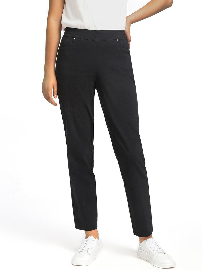 Answer the phone Cilia Botanist 89th and Madison Comfort Waist Millennium Pants with Front Pockets by  Retrology – 89th + Madison